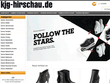Tablet Screenshot of kjg-hirschau.de
